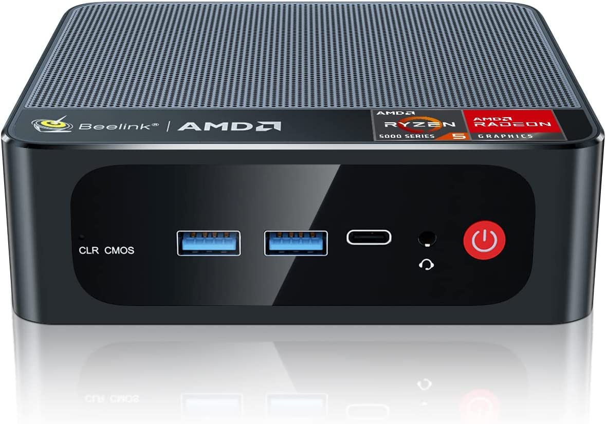 Amazon.com: Beelink Mini PC AMD Ryzen 7 5800H Up to 4.4GHz